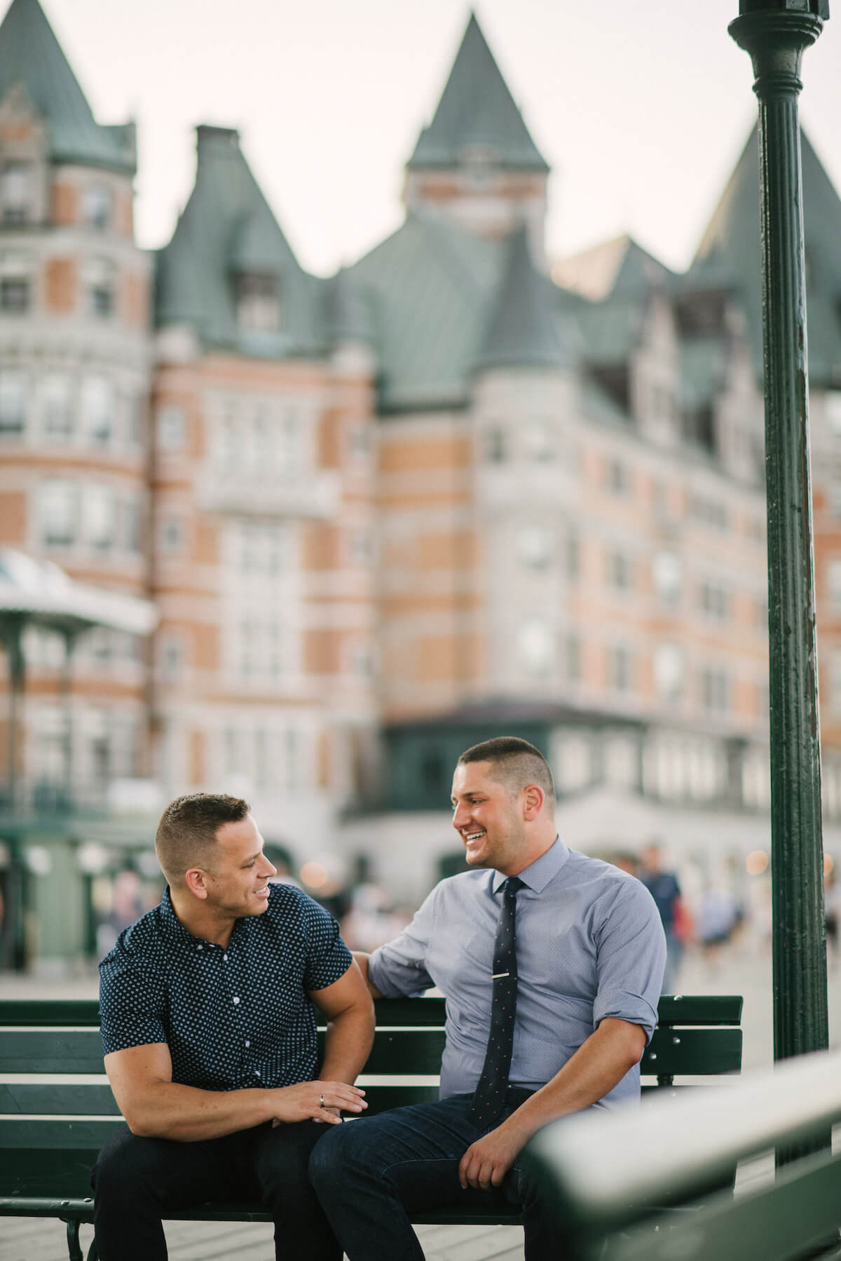 Proposal in Quebec City in Canada