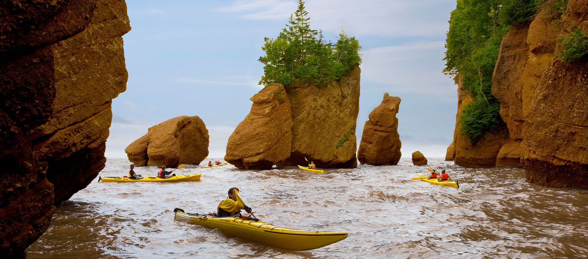 Exploring Hopewell Rocks in New Brunswick Canada