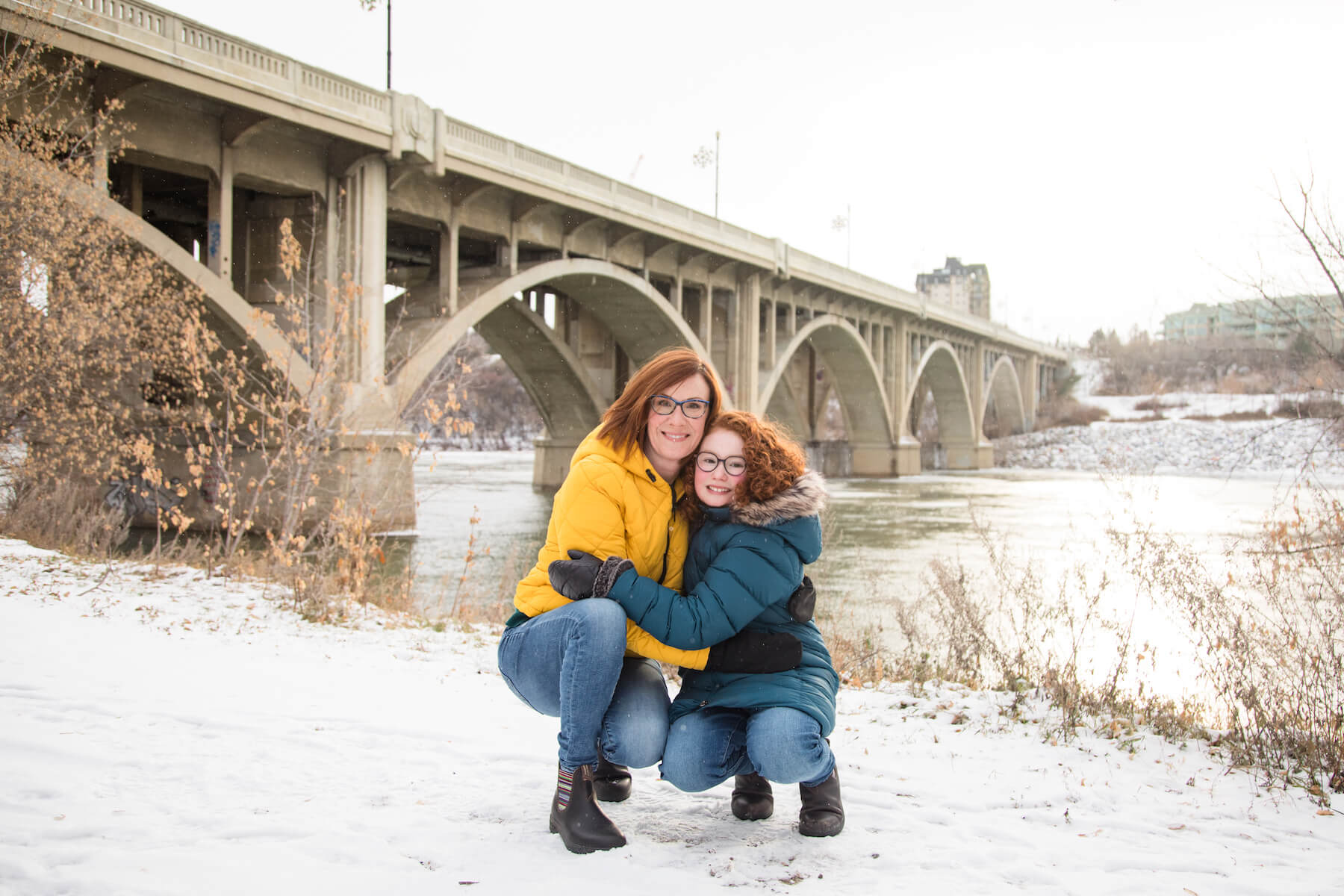 Mother daughter trip in Saskatoon Canada