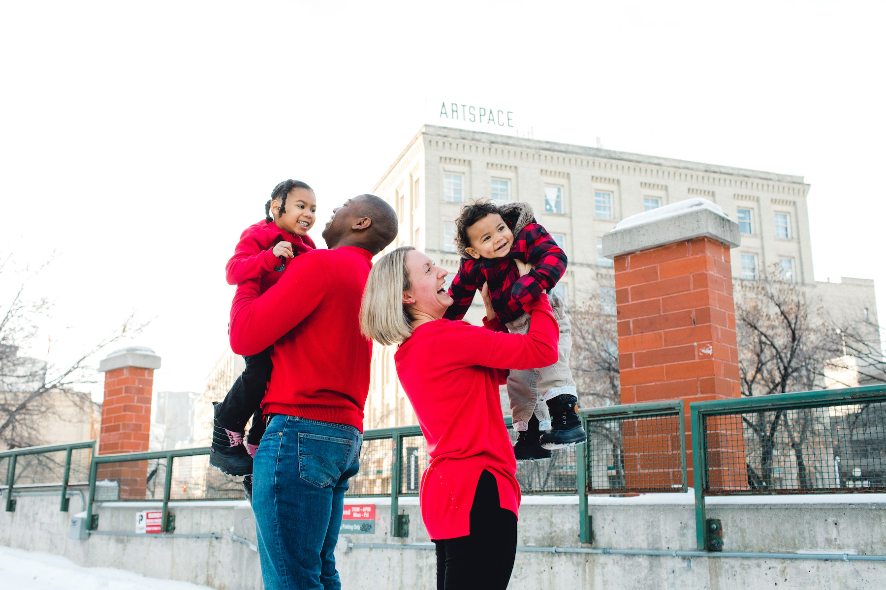 Family trip in Winnipeg