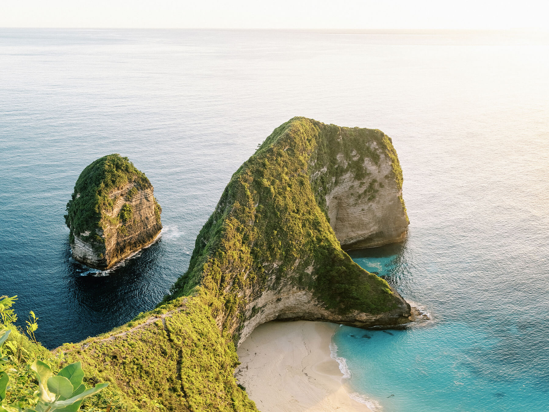 Travel home decor, fine art print of Nusa Penida in Bali, Indonesia