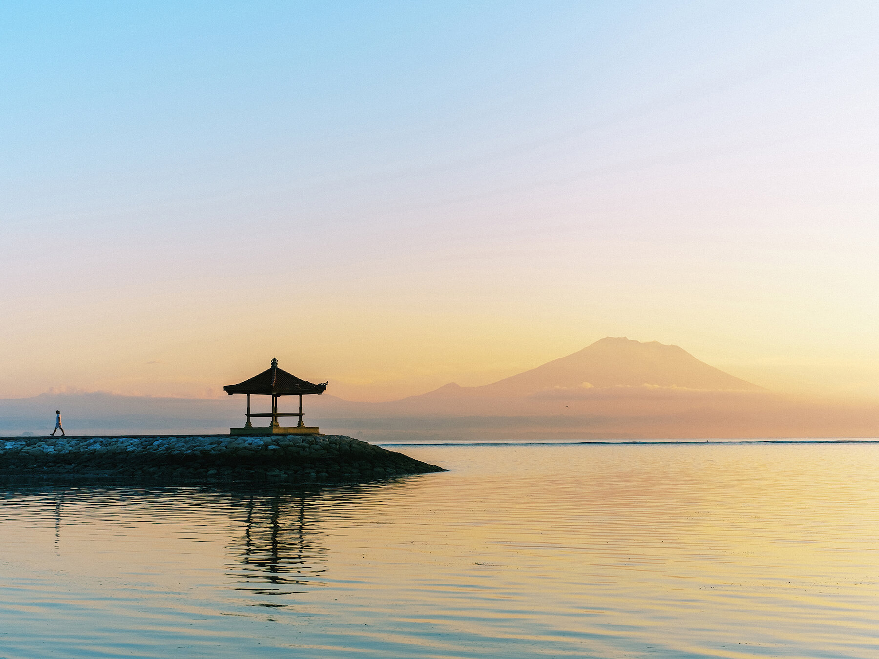 Fine art city print and travel home decor from Sanur Beach Bali, Indonesia