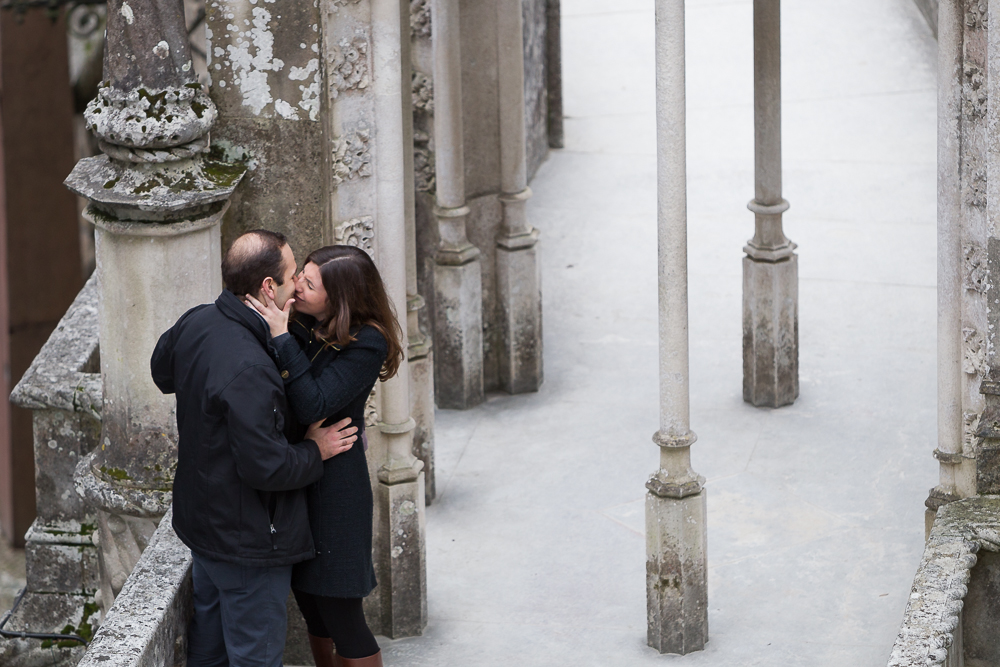 Surprise proposal in Lisbon, Portugal. Destination vacation photographer