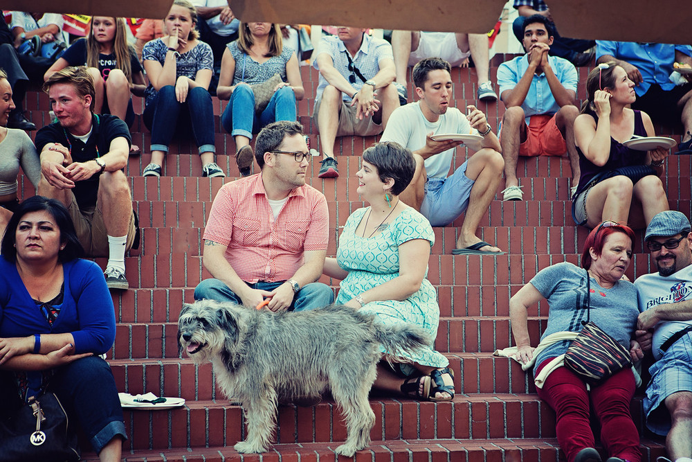  Stolen moments in Pioneer Square — sneakily captured from afar... 