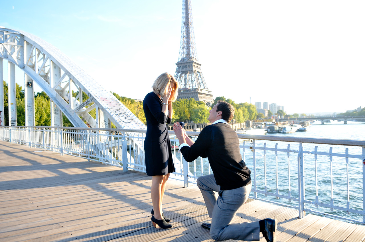 Top 5 Eiffel Tower Spots for a Surprise Proposal Paris Proposal