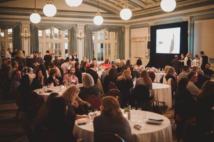Fairmont Empress threw us a viewing party at their gorgeous Crystal Ballroom in October.
