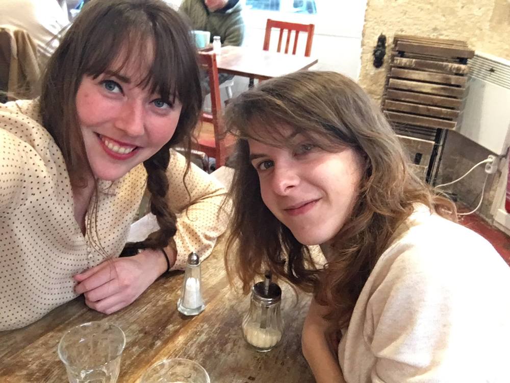 Another rendezvous in Paris with Flytographer Krystal (left) & Mary (right).