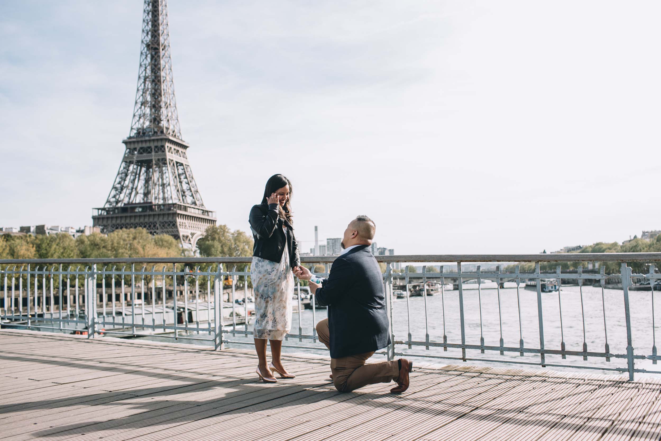 A Parisian Tiffany & Co. Proposal | Flytographer