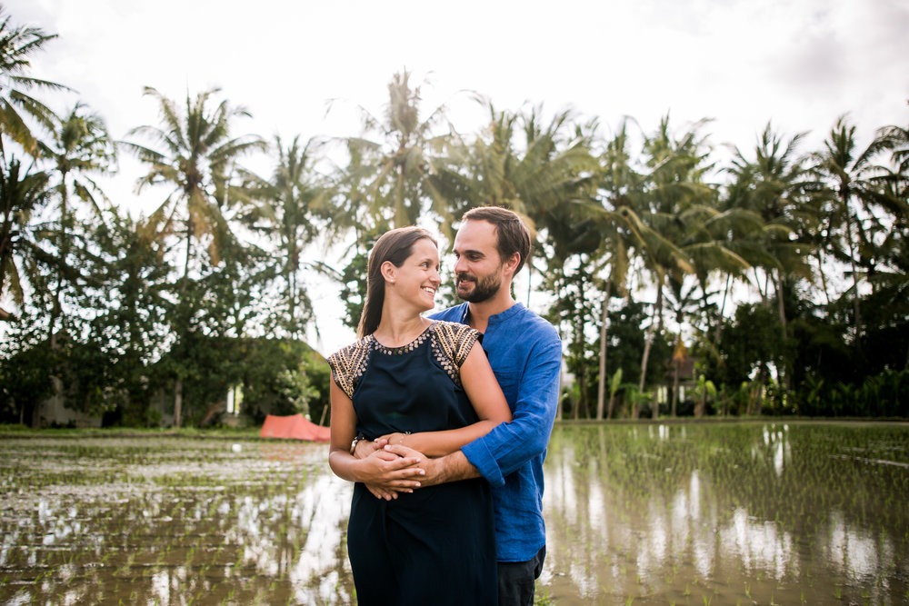 Bayu and Ivony in Bali for Flytographer